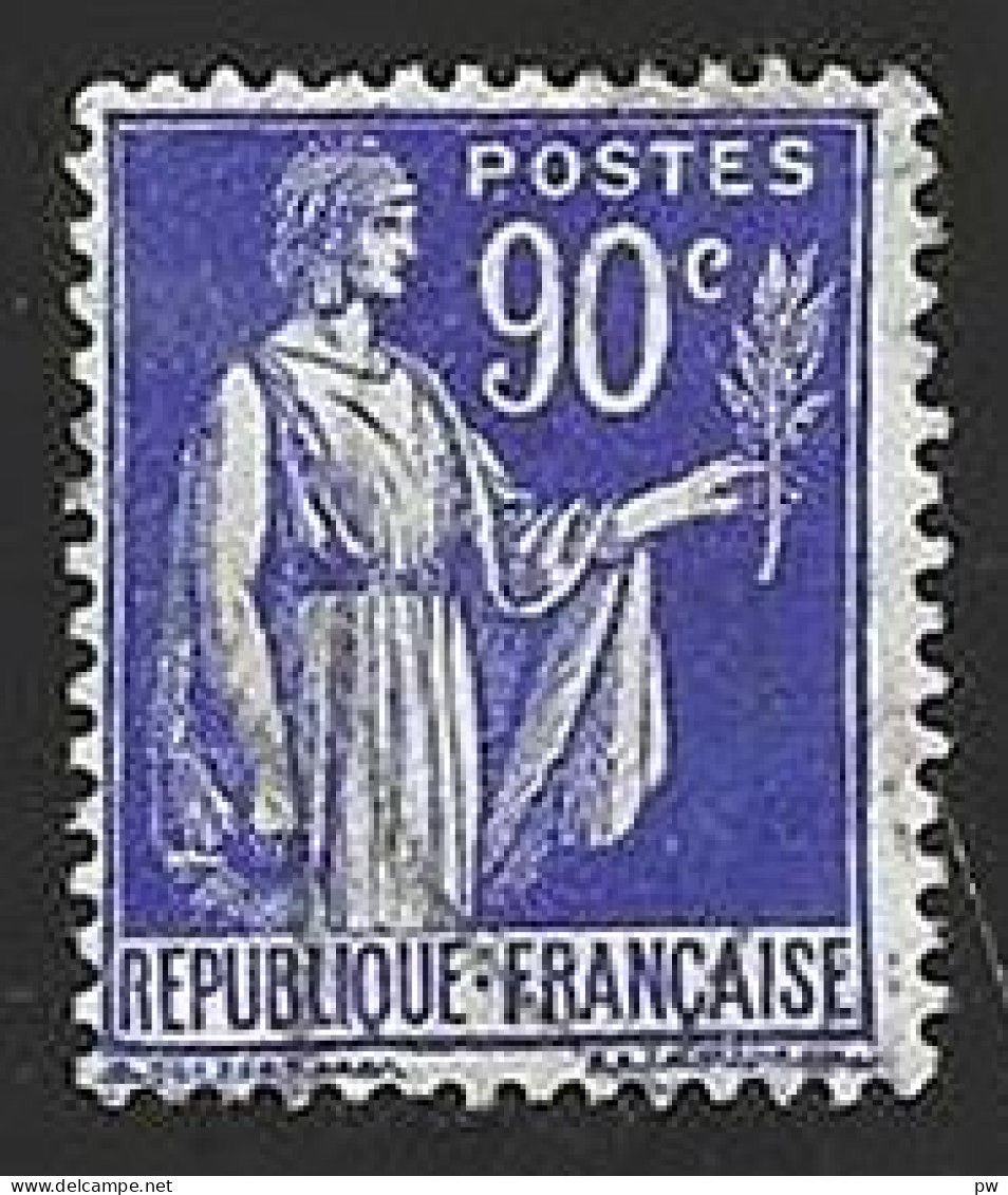 FRANCE YT N° 368 1932 PAIX 90c Outremer Oblitéré - 1932-39 Vrede