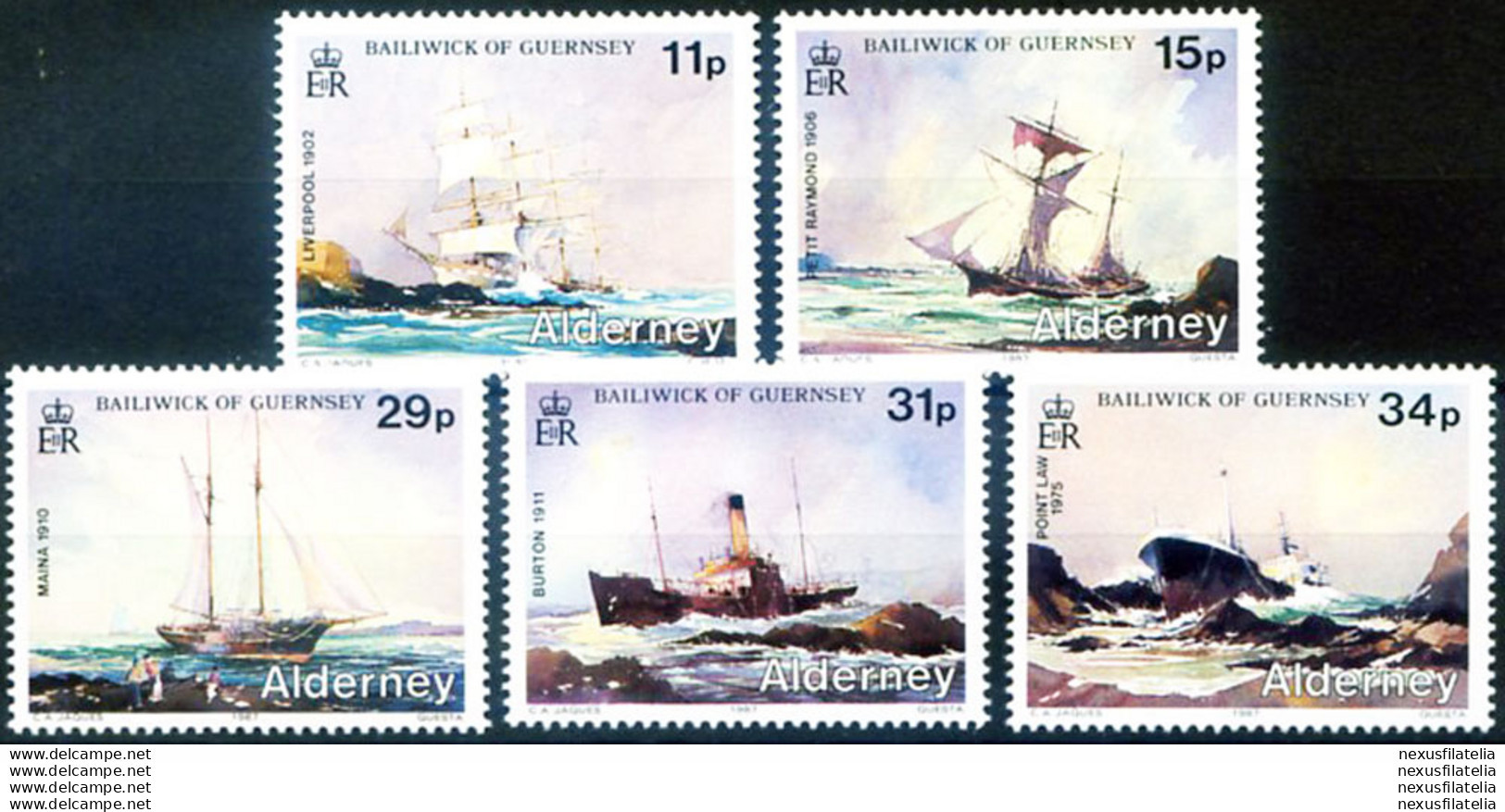 Naufragi 1987. - Guernsey