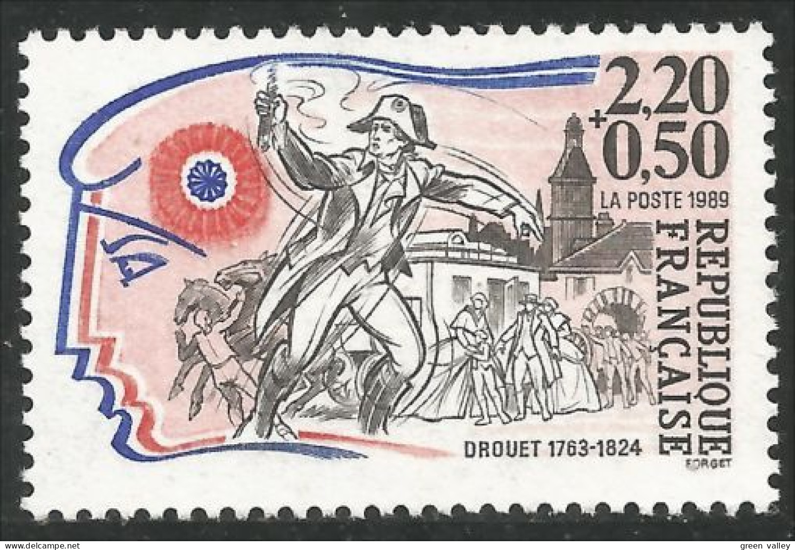 355 France Yv 2569 Personnages Célèbres Révolution Drouet MNH ** Neuf SC (2569-1b) - Revolución Francesa