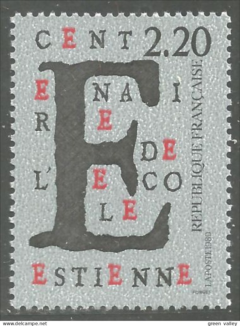 355 France Yv 2563 École Estienne Graphisme MNH ** Neuf SC (2563-1b) - Other & Unclassified