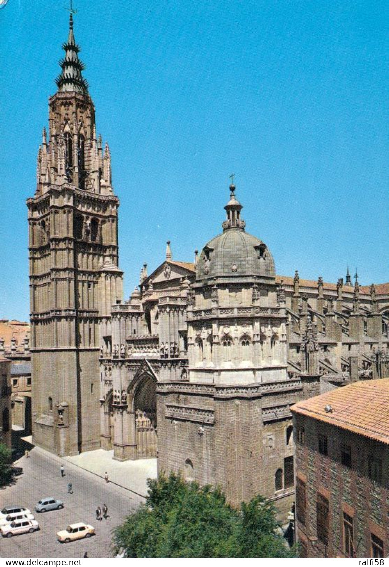 1 AK Spanien * Die Kathedrale Santa María In Toledo Erbaut Vom 13. Bis 15. Jahrhundert - Seit 1986 UNESCO Weltkulturerbe - Toledo