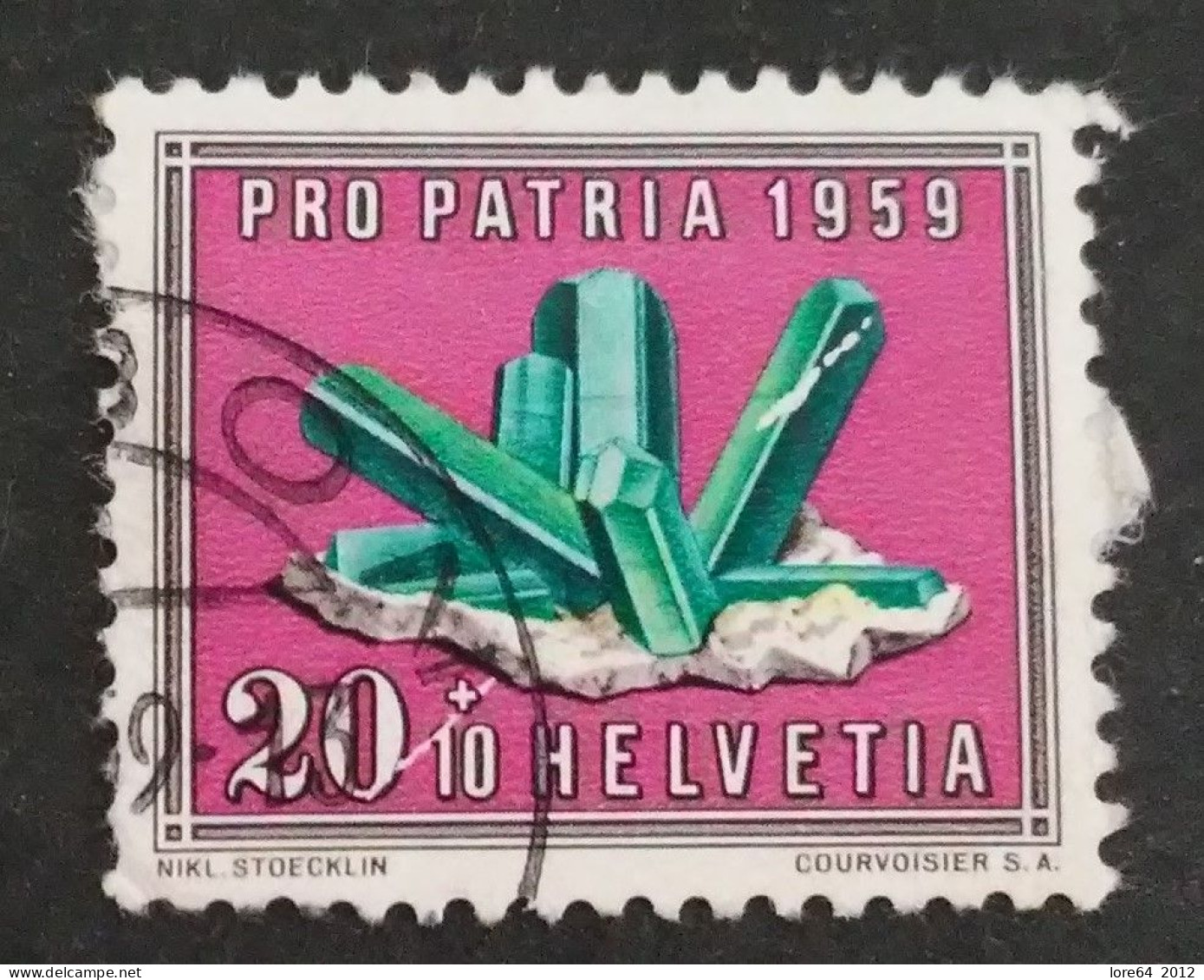 SVIZZERA 1959 - Oblitérés