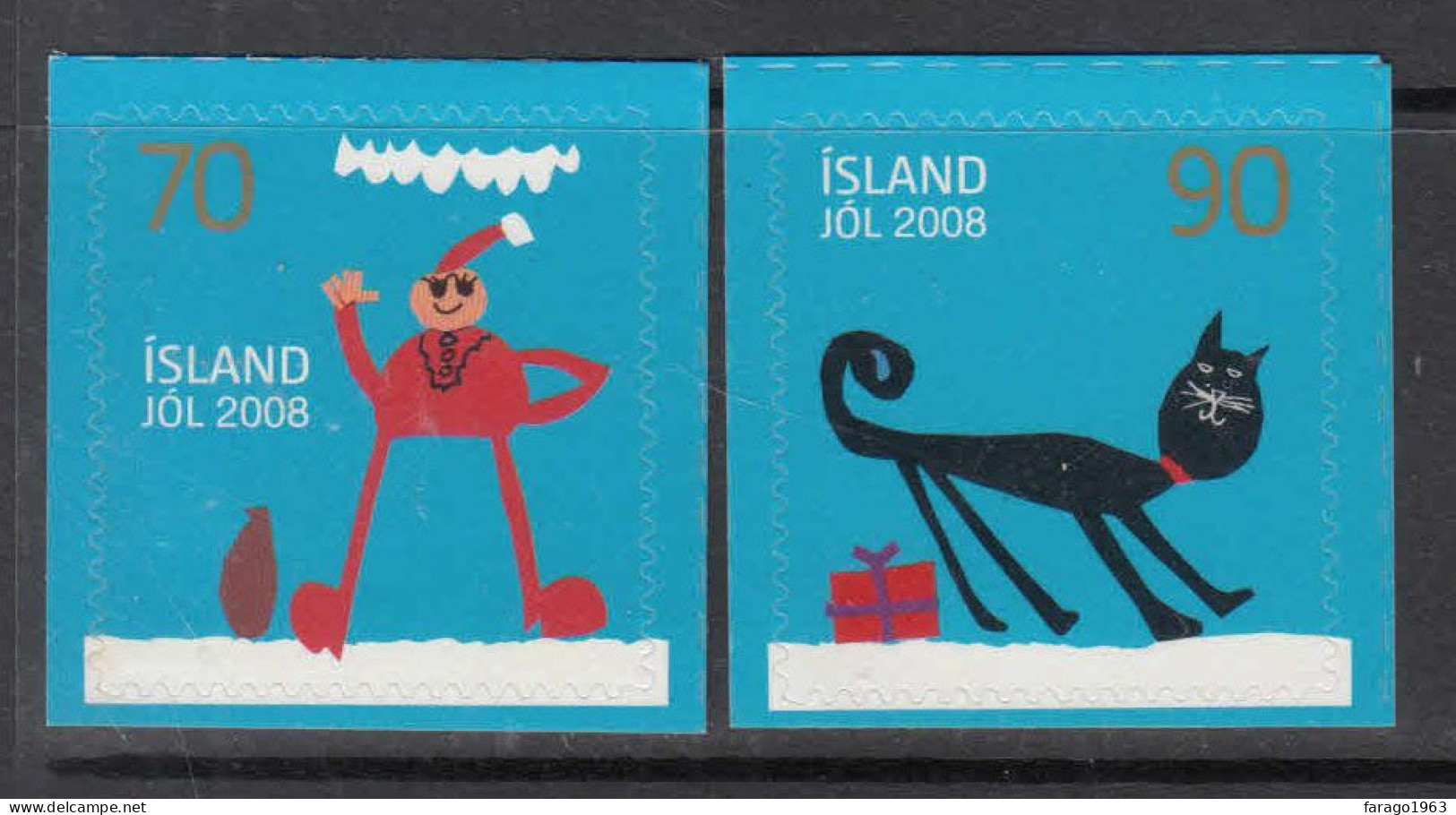 2008 Iceland Christmas Noel Navidad  Complete Set Of 1 MNH - Ungebraucht