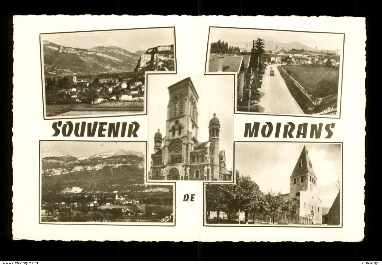 38 Isere Moirans Carte Postale Multivues ( Format 9cm X 14cm ) - Moirans