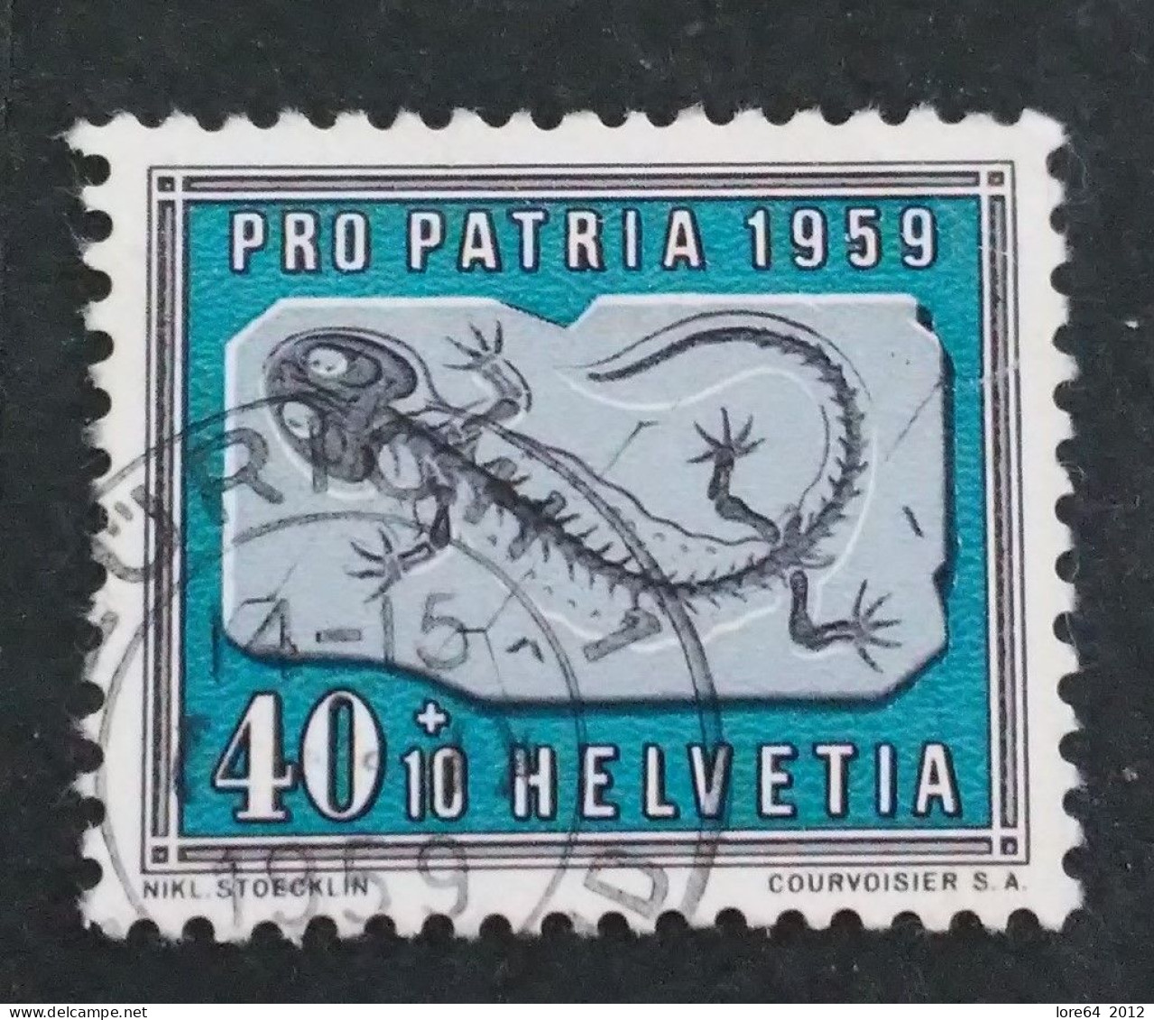 SVIZZERA 1959 - Usati