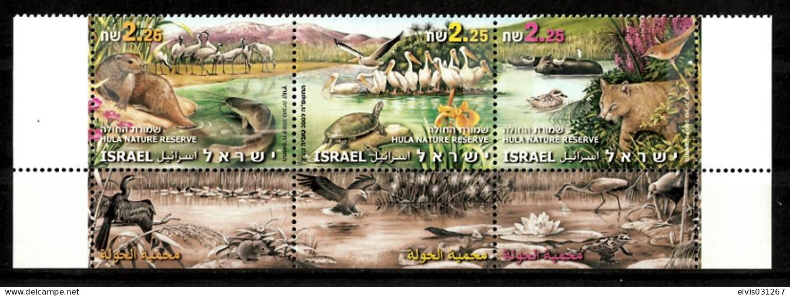 Israel - 2007, Michel/Philex No. : 1956-1958 - MNH - - Nuovi (con Tab)