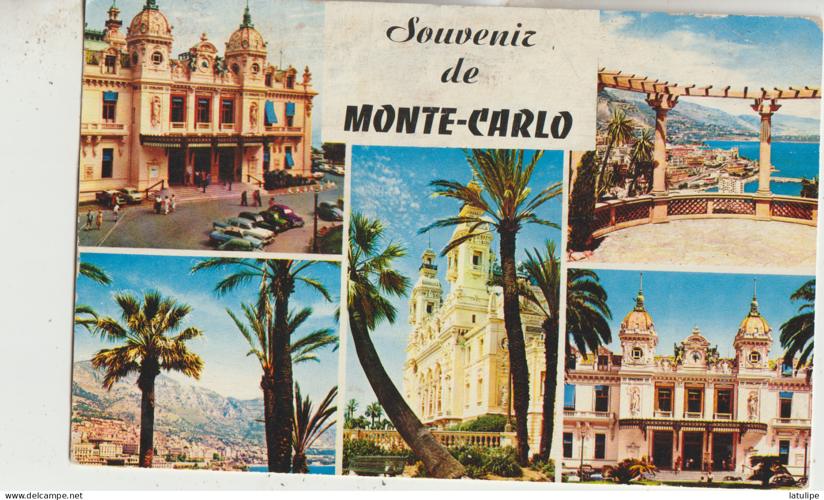 Monte-Carlo   Multivues  ( 5 ) Souvenir - Monte-Carlo