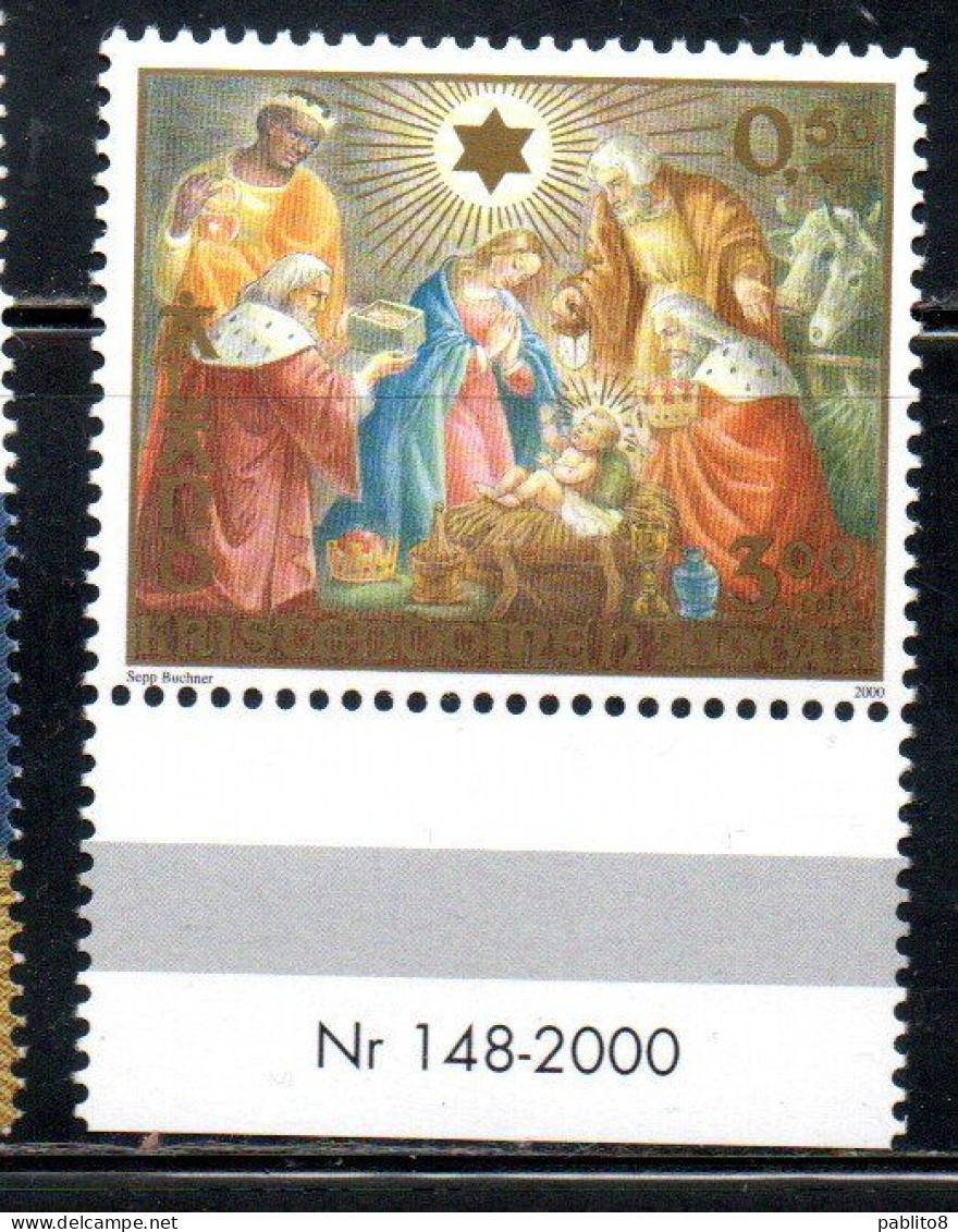 ALAND 2000 GETA KYRKA CHRISTMAS NATALE NOEL WEIHNACHTEN NAVIDAD 0.50 MNH - Aland