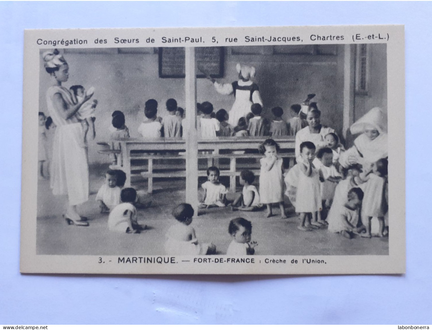 MARTINIQUE- FORT DE FRANCE CRÈCHE DE L' UNION - Fort De France