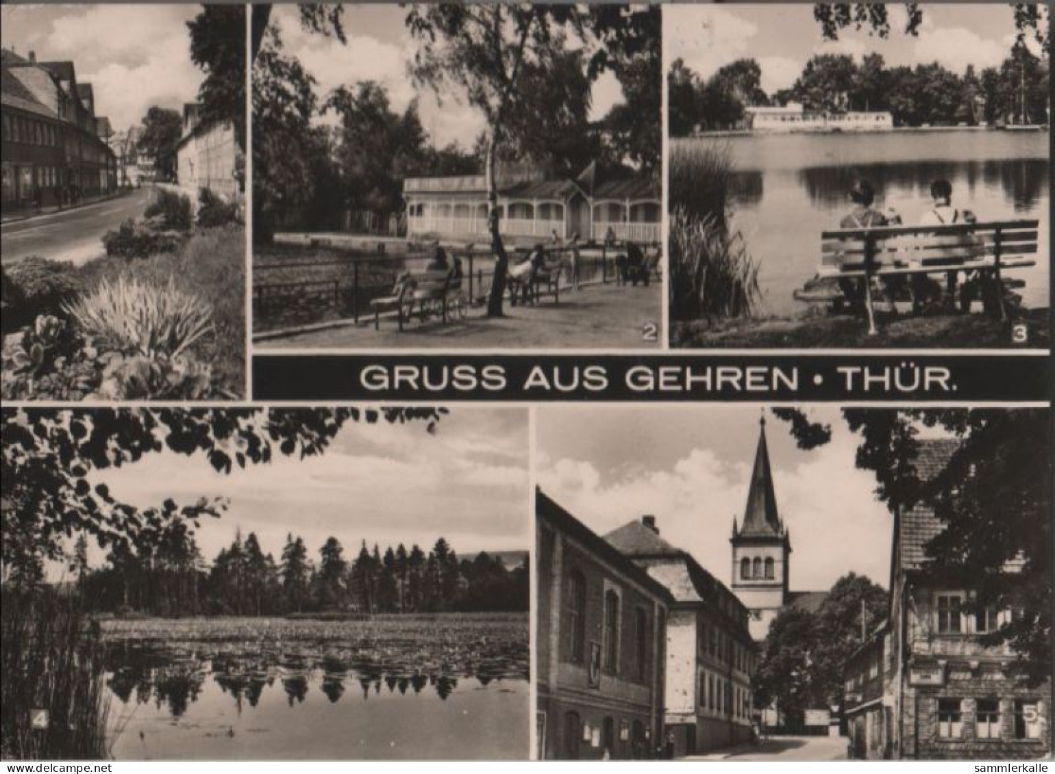 53328 - Gehren - U.a. Seerosenteich - 1973 - Gehren