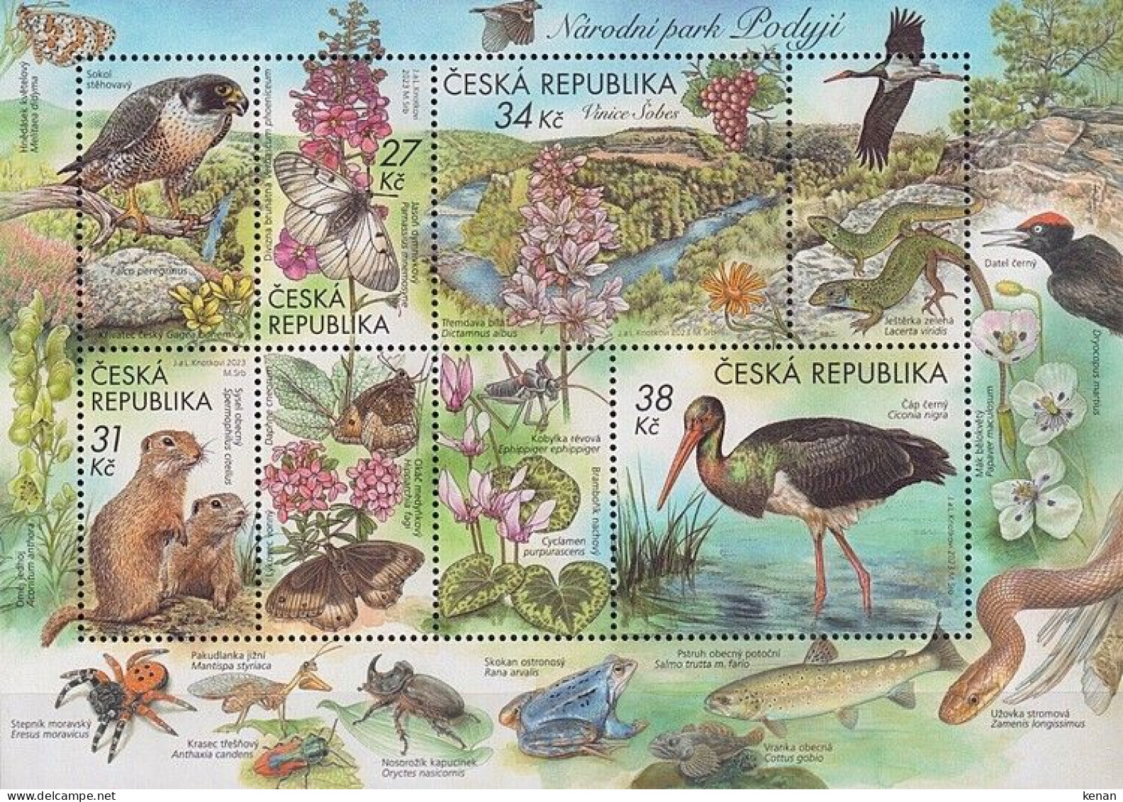 Czech Republic, 2023, Nature Protection - Podyjí National Park (MNH) - Neufs