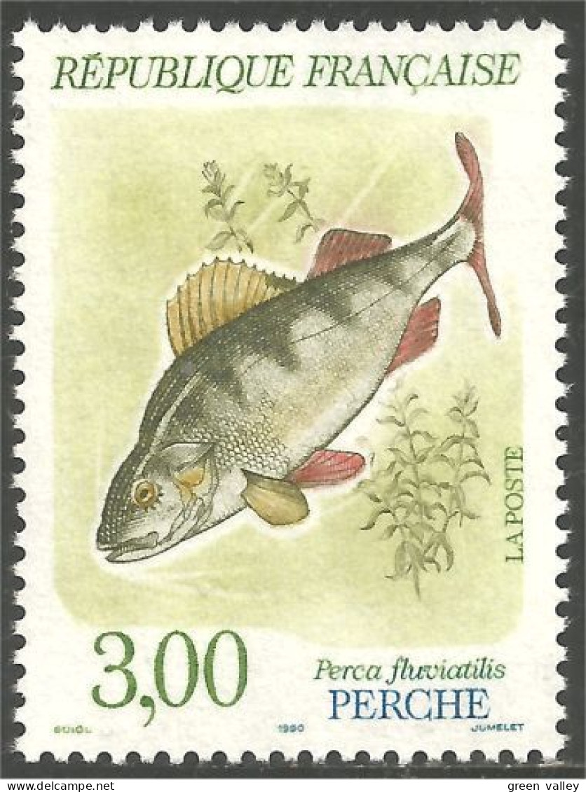 356 France Yv 2664 Poisson Fish Fisch Pesce Perche Perch MNH ** Neuf SC (2664-1) - Food