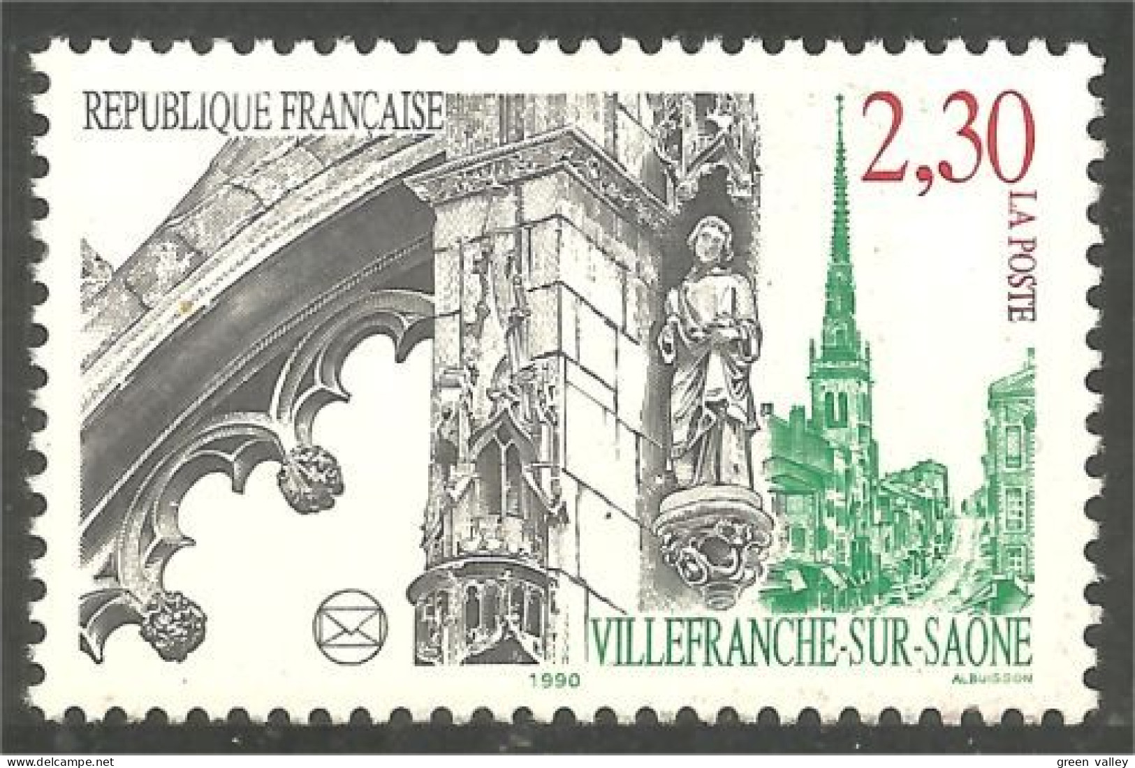 356 France Yv 2647 Église Notre Dame Marais Gothique Goihic Church MNH ** Neuf SC (2647-1b) - Castillos