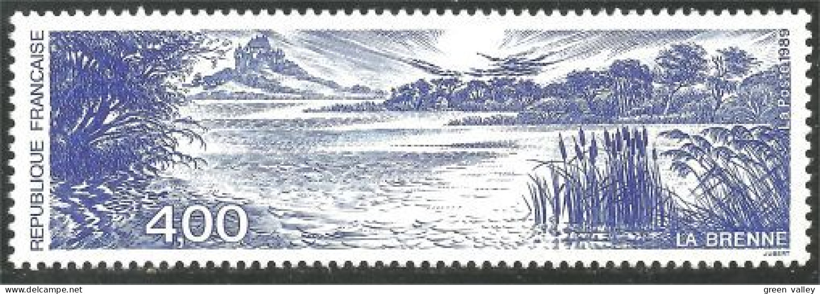 356 France Yv 2601 Rivière La Brenne River MNH ** Neuf SC (2601-1a) - Ungebraucht