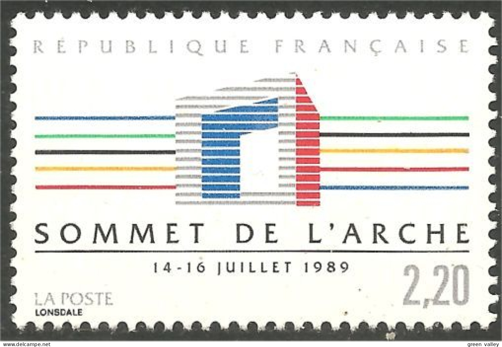 356 France Yv 2600 Arche Défense Pays Industrialisés MNH ** Neuf SC (2600-1d) - Otros & Sin Clasificación