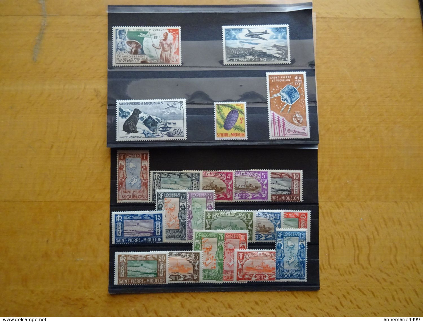 Saint Pierre Et Miquelon Lot Neufs Avec Charnière MLH - Unused Stamps