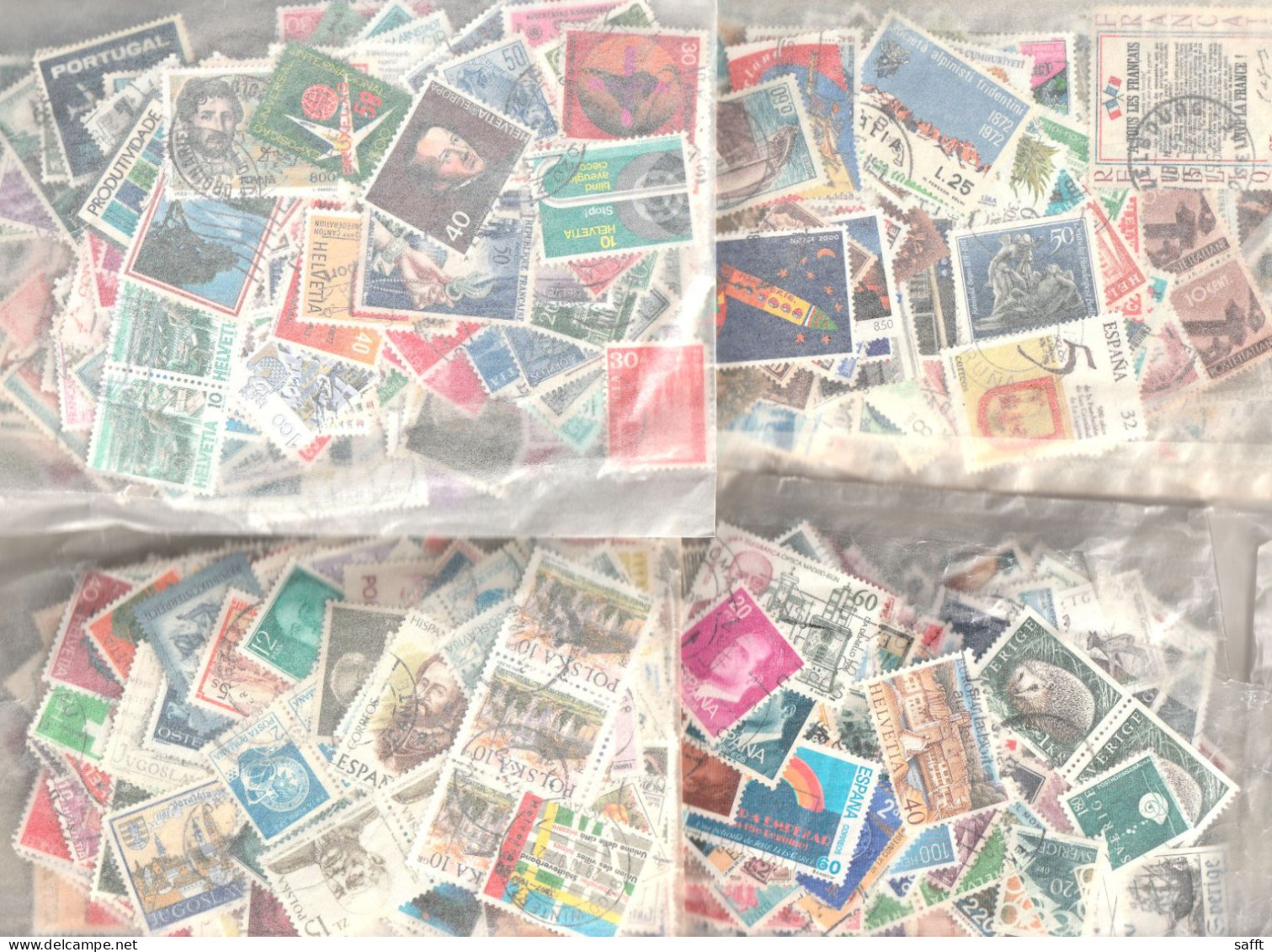 Tütenlot Mit Ca. 2000 Briefmarken Deutschland Und Europa, Sehr Bunte Mischung - Kilowaar (min. 1000 Zegels)