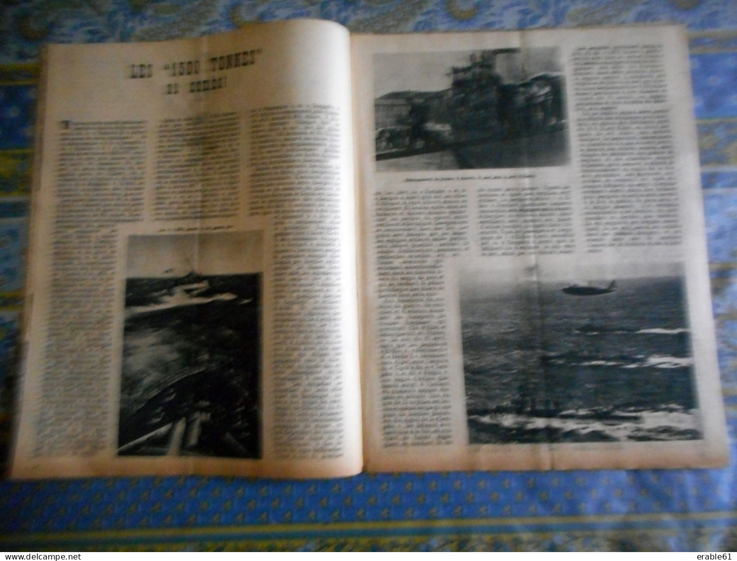 MARINE NATIONALE JANVIER 1945 CORVETTE PEARL HARBOUR BOMBARDIER AERONAVALE CANONNIERS MARINS ETC - Francese