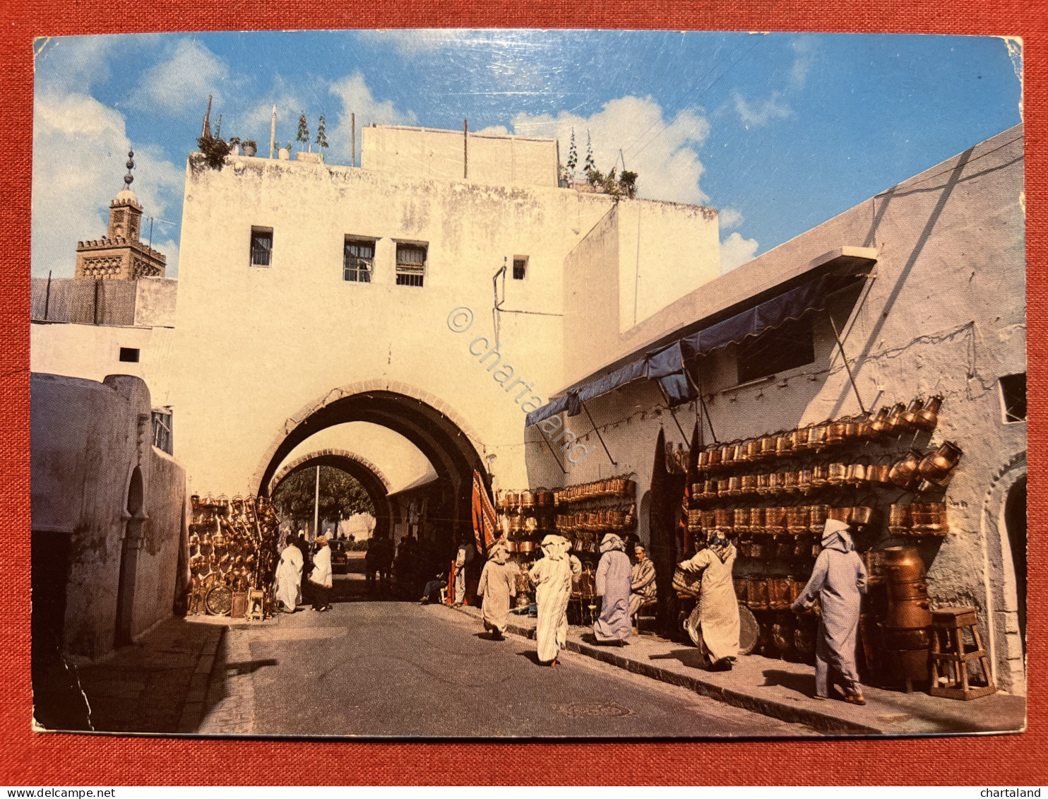 Cartolina - Casablanca - Artisanat Place Des Habous - 1970 Ca. - Non Classés