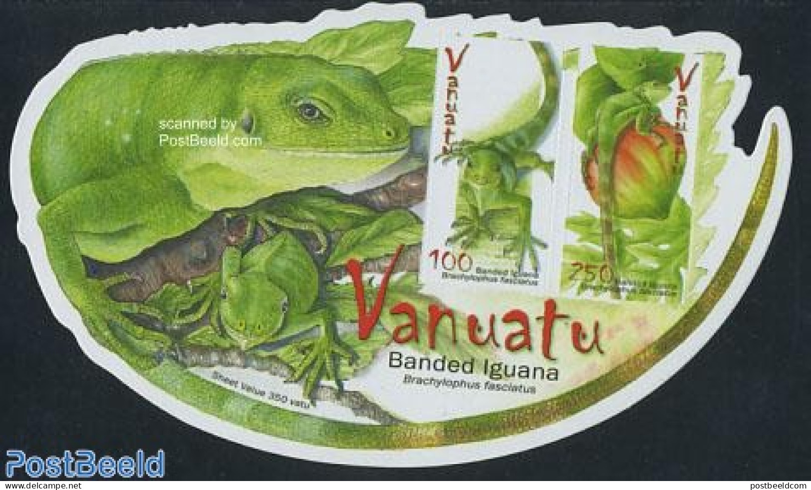 Vanuatu 2007 Reptiles S/s S-a, Mint NH, Nature - Reptiles - Vanuatu (1980-...)
