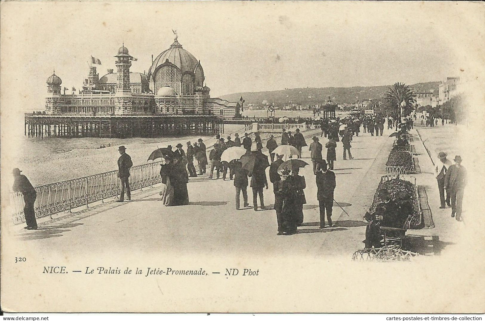 NICE , Le Palais De La Jetée-Promenade , Carte Précurseur , µ - Monuments, édifices