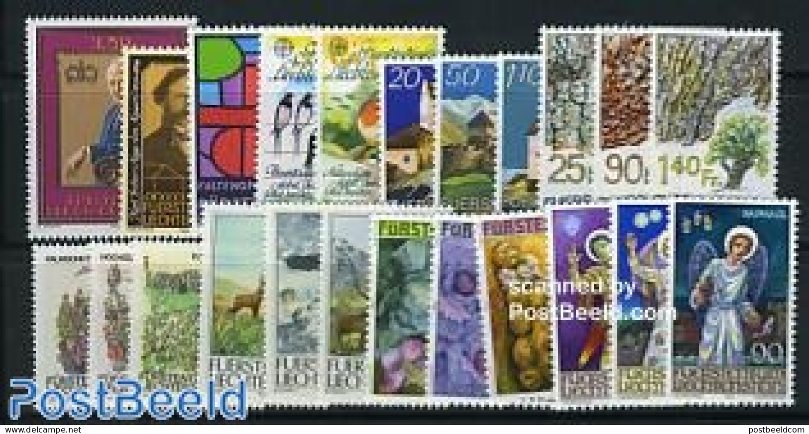 Liechtenstein 1986 Yearset 1986 (23v), Mint NH, Various - Yearsets (by Country) - Unused Stamps