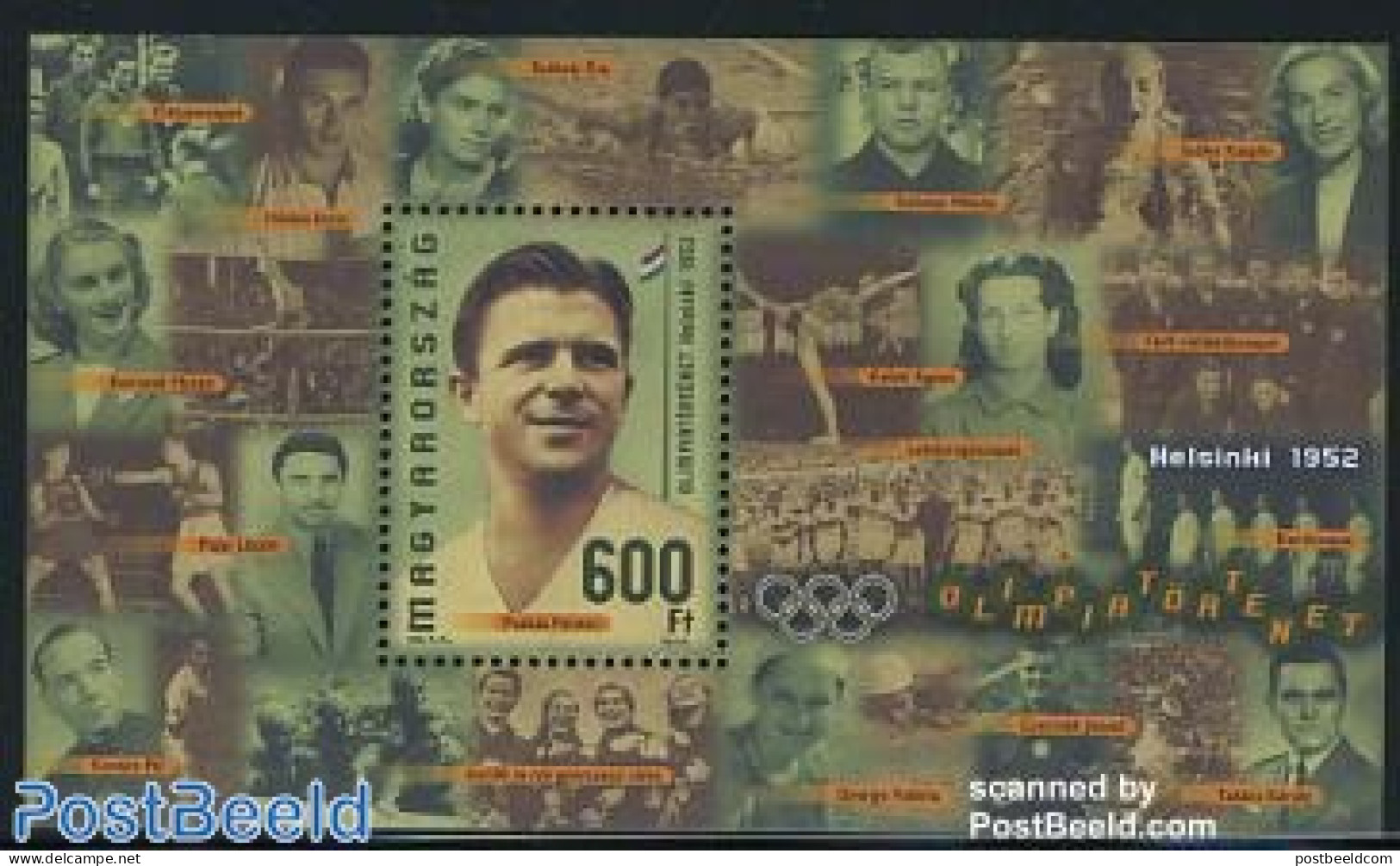 Hungary 2008 Olympic Winners S/s, Mint NH, Sport - Football - Olympic Games - Nuevos
