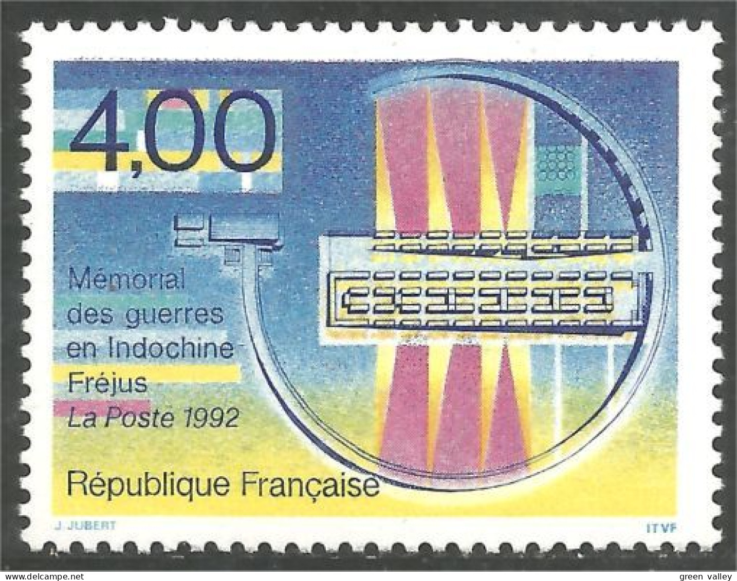 357 France Yv 2791 Guerre Indochine Indochina War MNH ** Neuf SC (2791-1) - Militaria