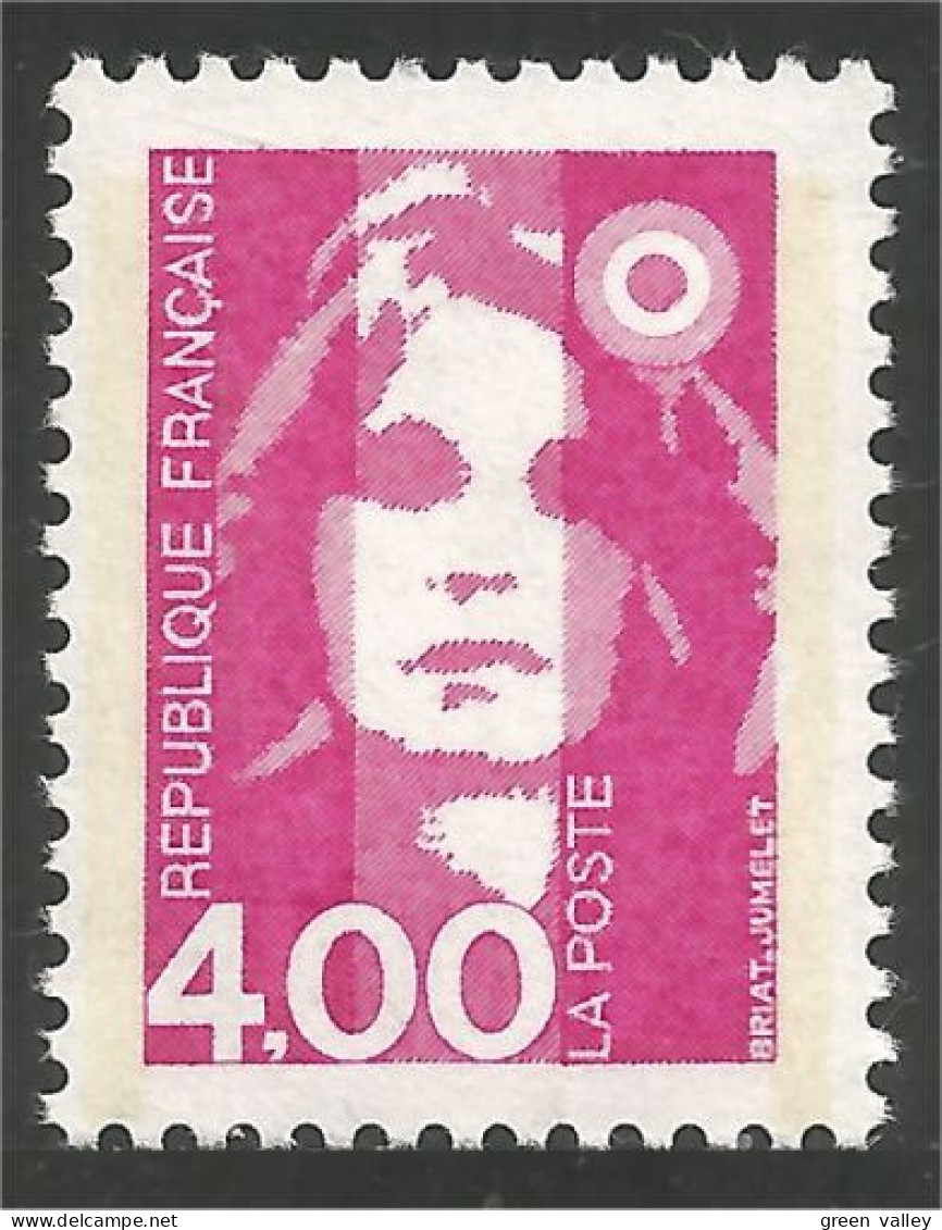 357 France Yv 2717 Marianne Bicentenaire 4f Rose MNH ** Neuf SC (2717-1b) - 1989-1996 Marianna Del Bicentenario