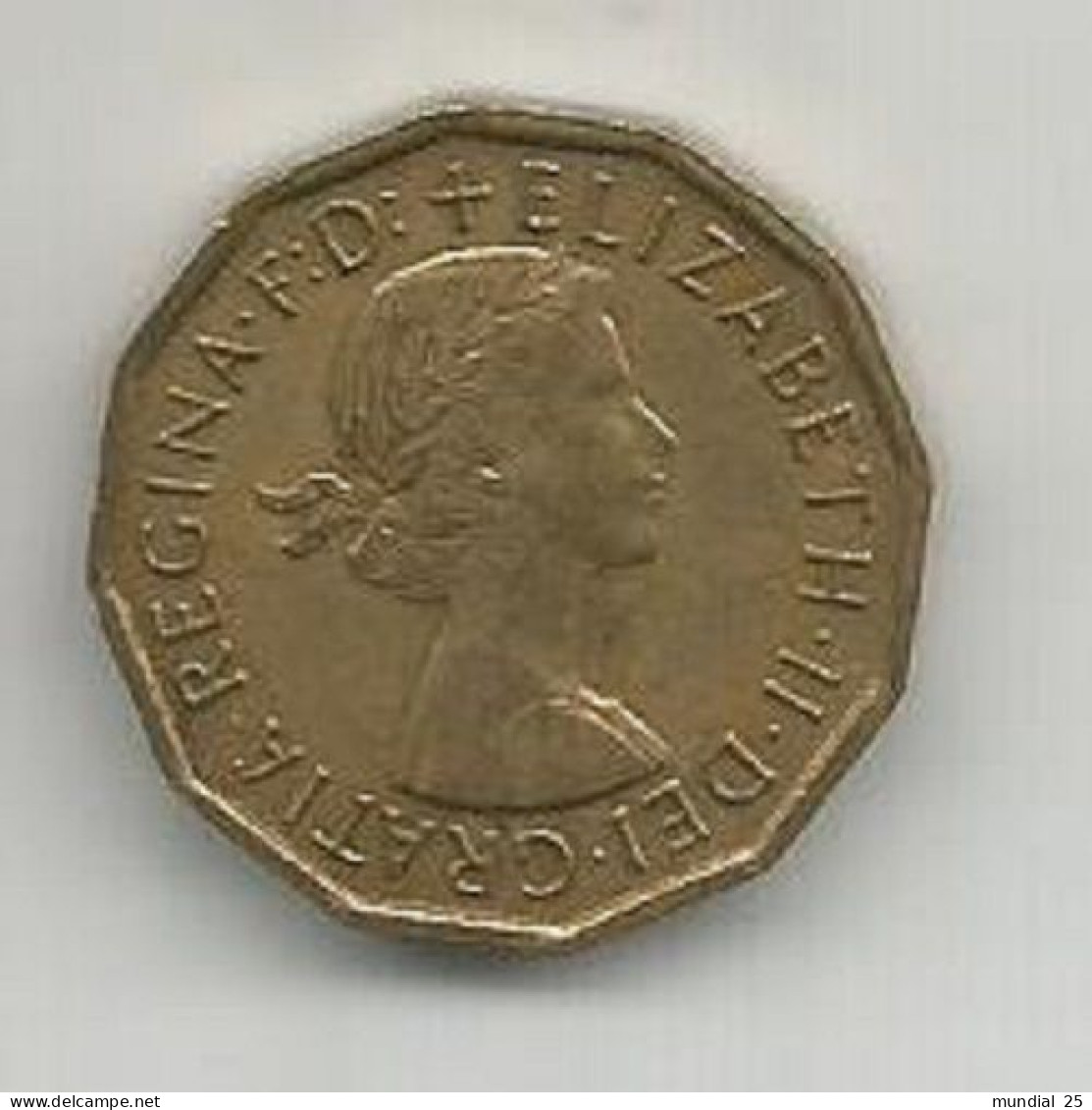 GREAT BRITAIN 3 PENCE 1966 - F. 3 Pence