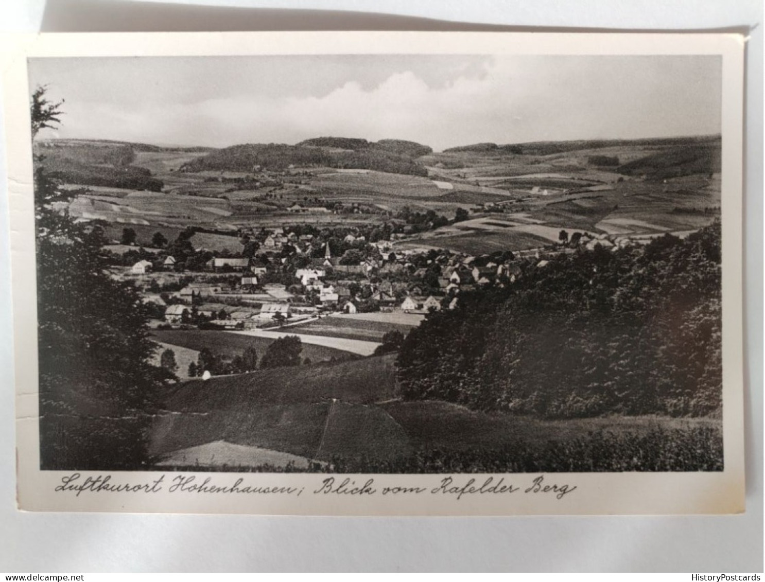 Hohenhausen, Blick Vom Rafelder Berg, Kalletal, 1955 - Lemgo