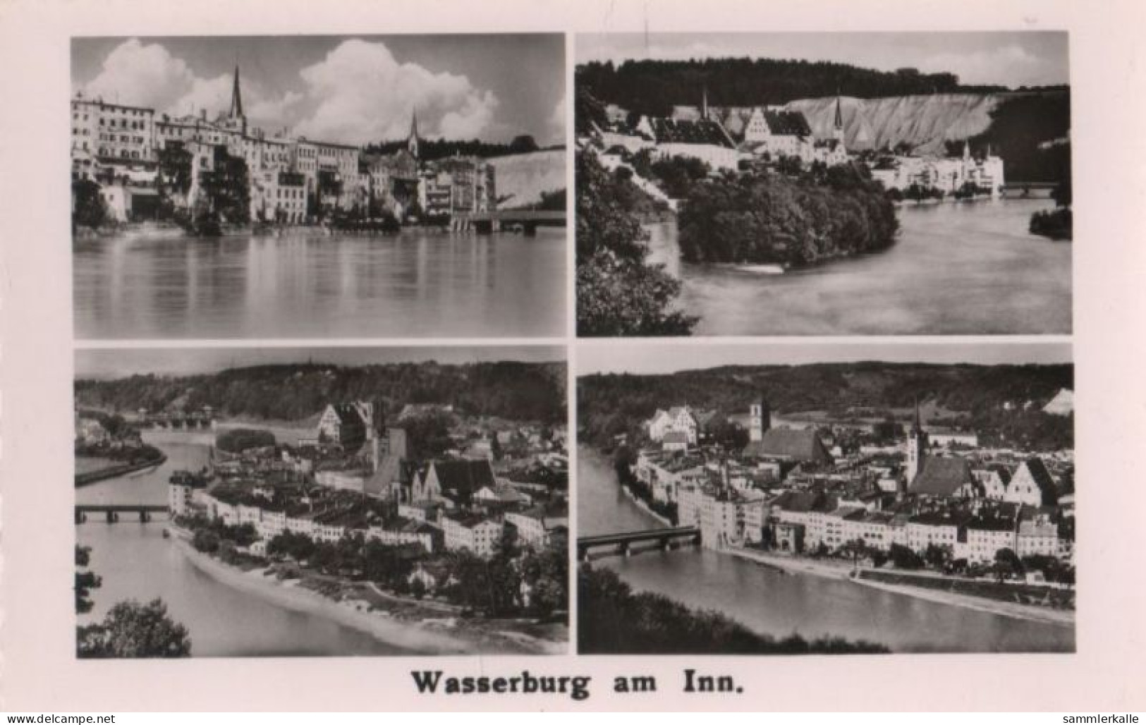 73377 - Wasserburg Am Inn - 4 Teilbilder - Ca. 1960 - Wasserburg A. Inn