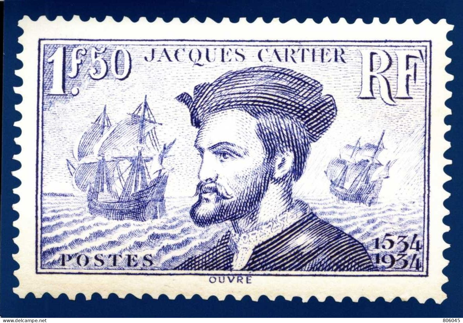 Carte Postale 2024 - Jacques Cartier - PAP:  Varia (1995-...)