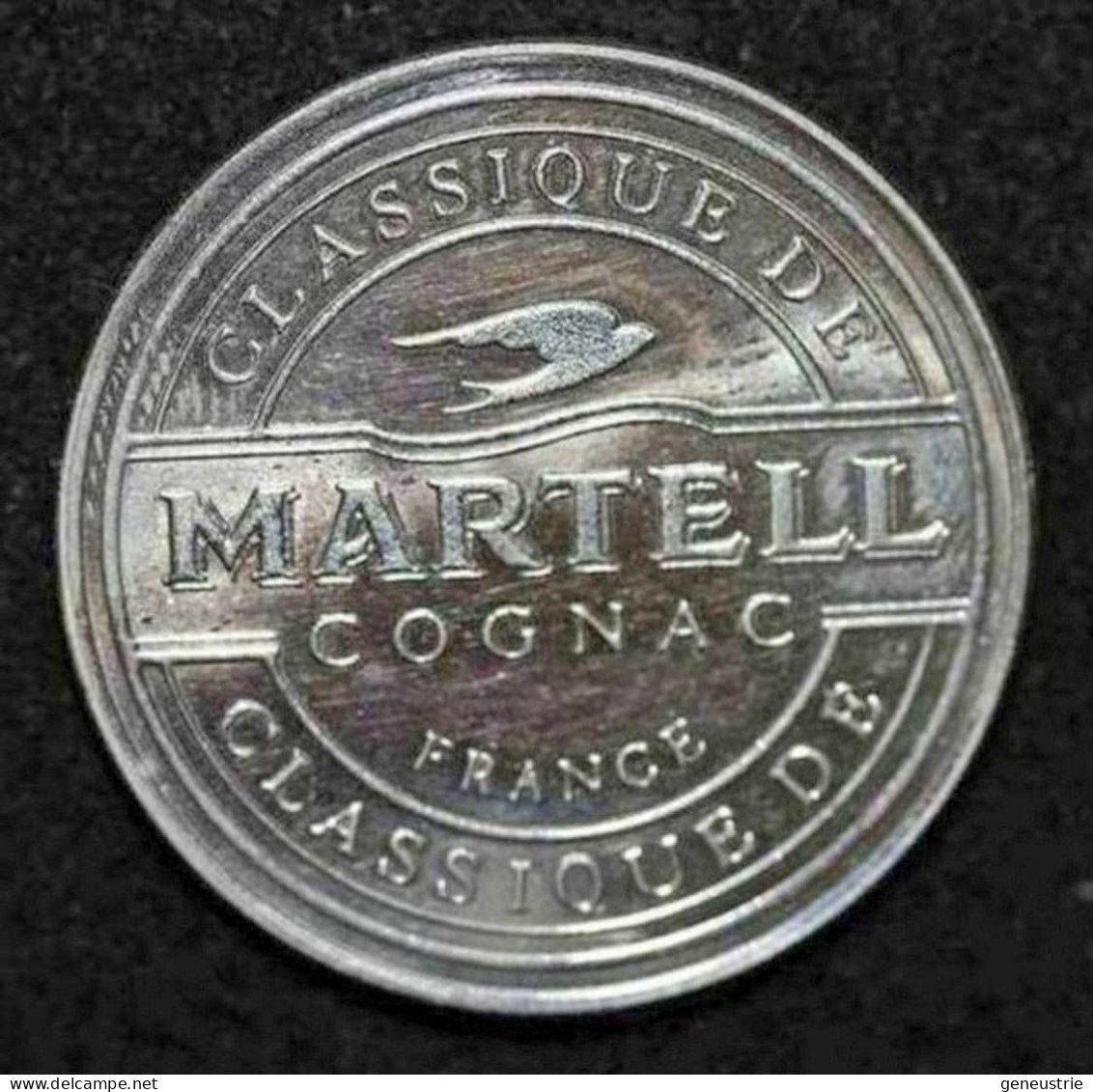 Magnifique Jeton Publicitaire " Cognac Martell " France - Alcool - Groupe Pernot-Ricard - Cognac Token - Notgeld