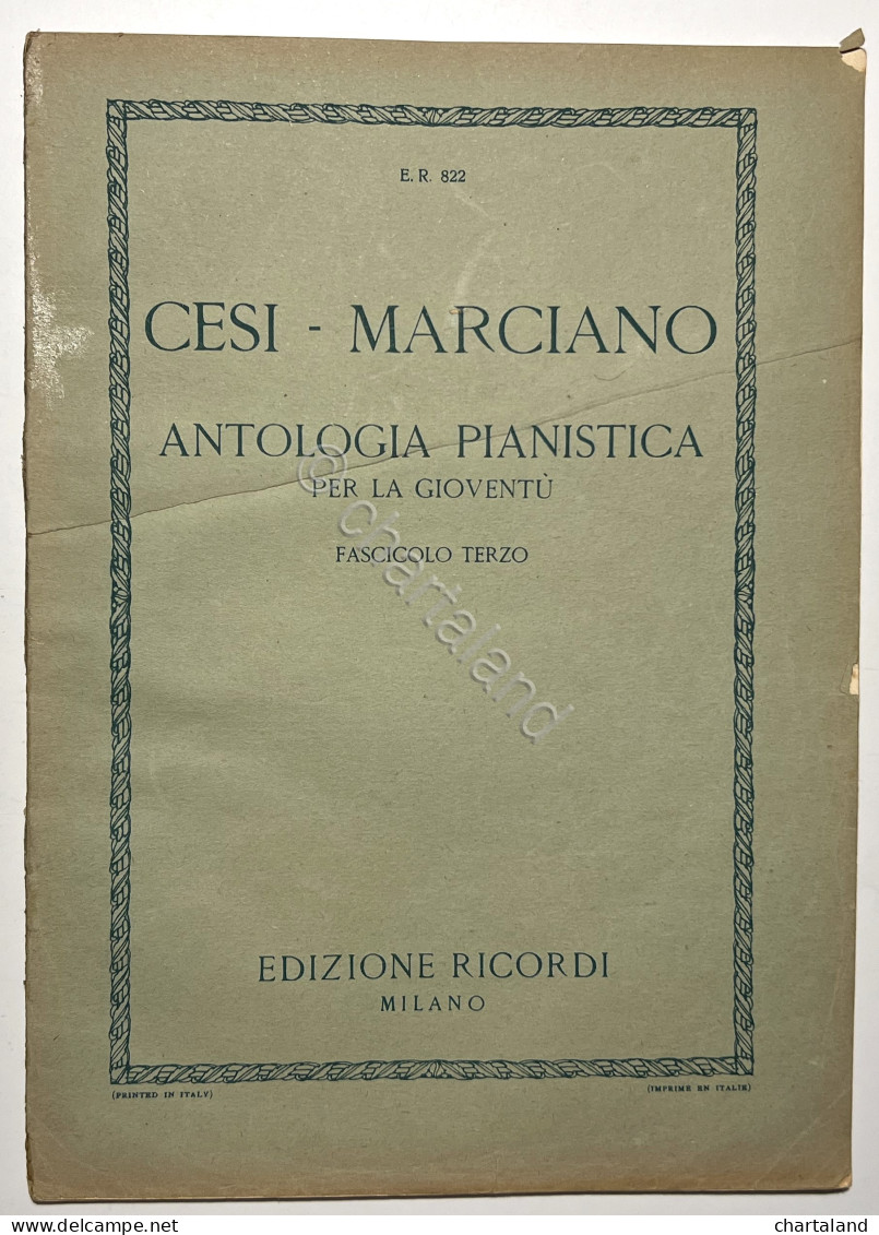 Spartiti - E. Pozzoli - Solfeggi Parlati E Cantati - Ed. 1945 Ricordi - Andere & Zonder Classificatie