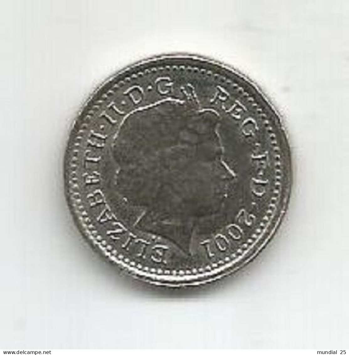 GREAT BRITAIN 5 PENCE 2001 - 5 Pence & 5 New Pence