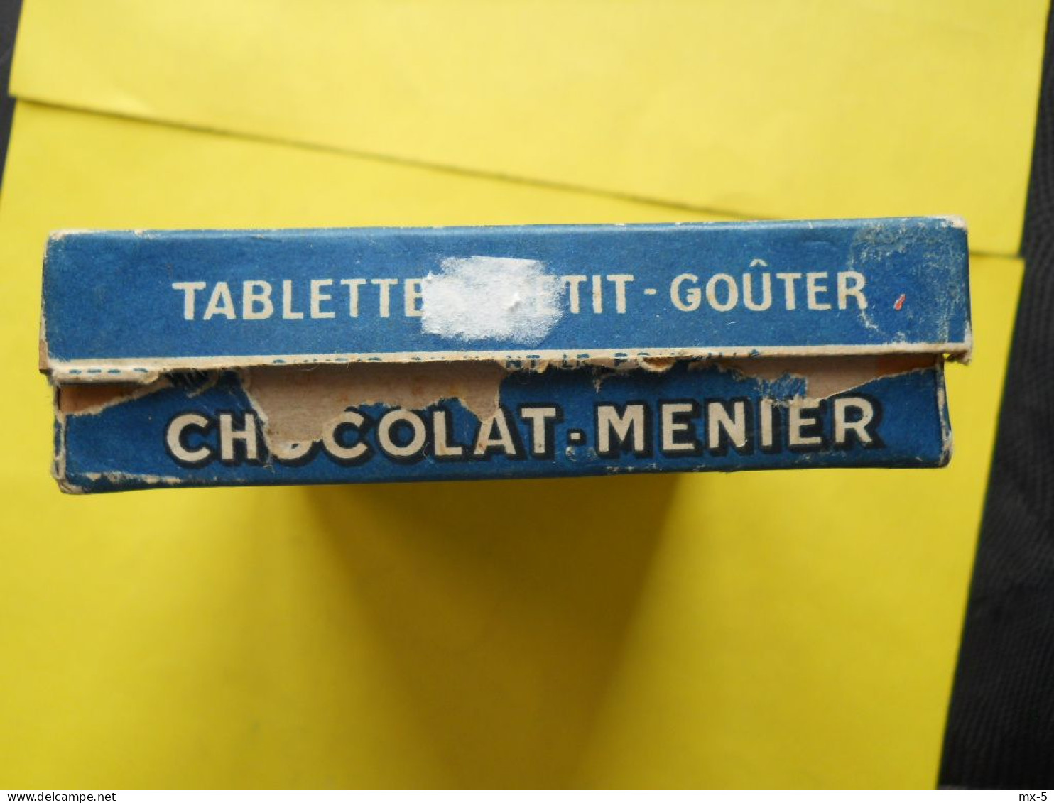 Chocolat Menier ,boite Tablettes Petit Gouter ,carton - Cajas