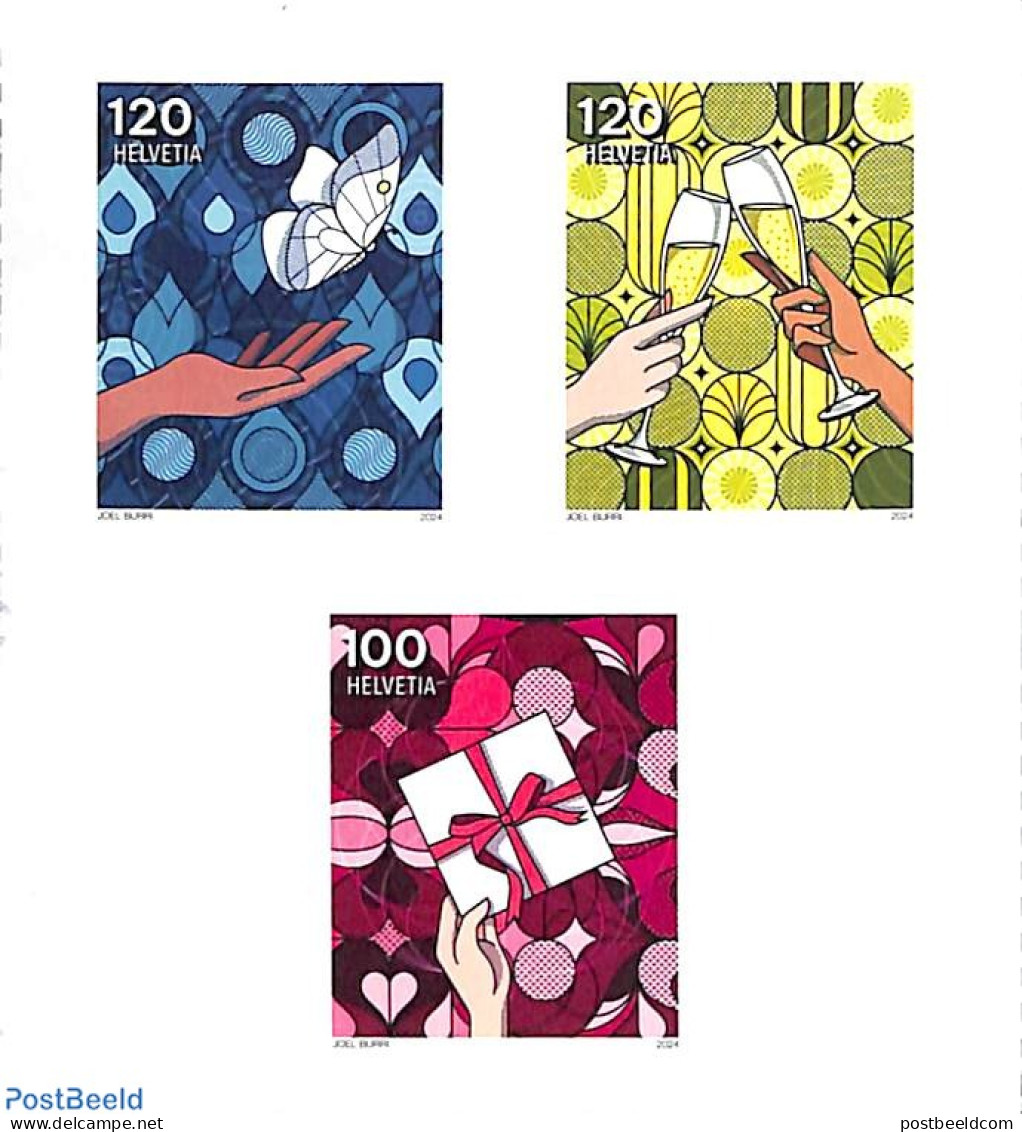 Switzerland 2024 Special Events 3v S-a, Mint NH - Nuevos