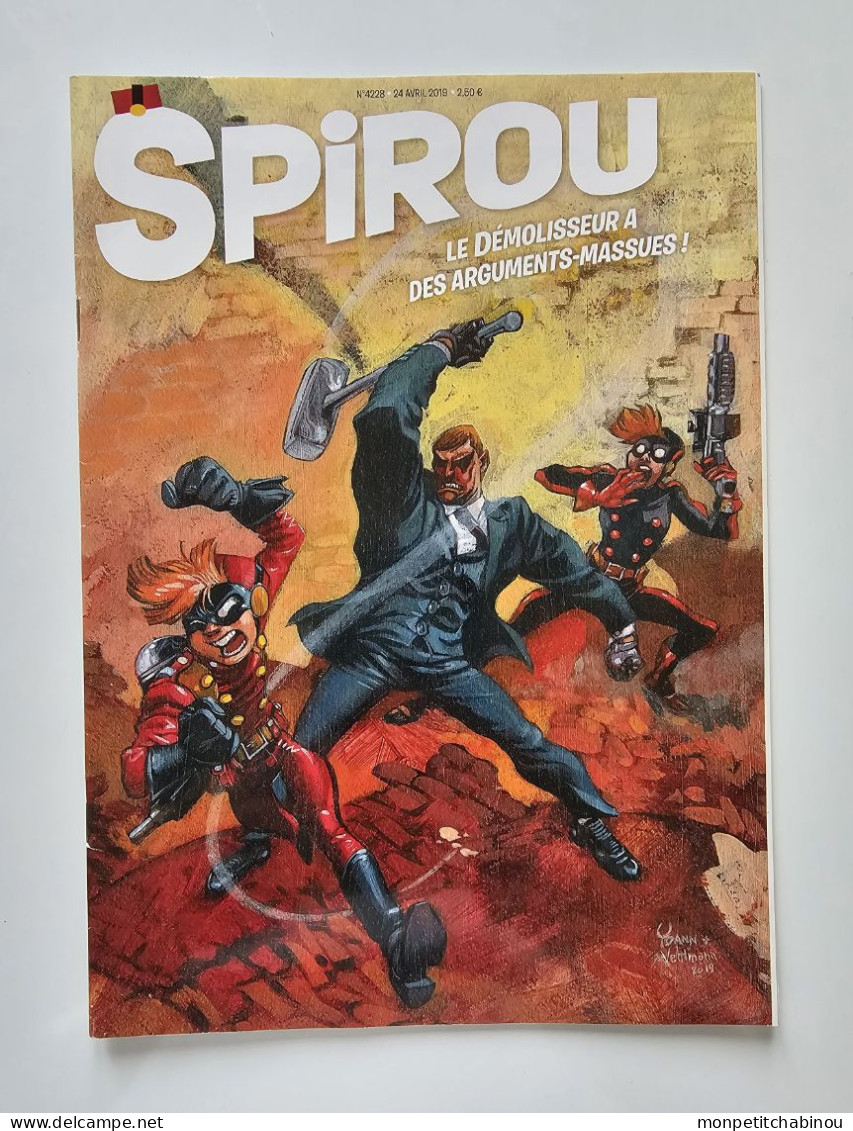 SPIROU Magazine N°4228 (24 Avril 2019) - Spirou Magazine