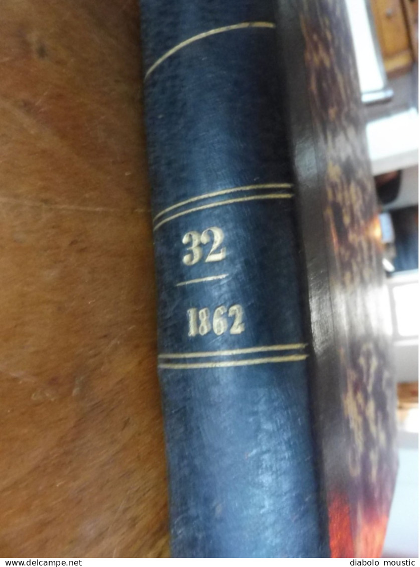 1862  RECUEIL Des LOIS : Tableaux De Population Des Départements De L'Empire  ;Reconstruction Pont MORAND à Nantes; Etc - Decrees & Laws