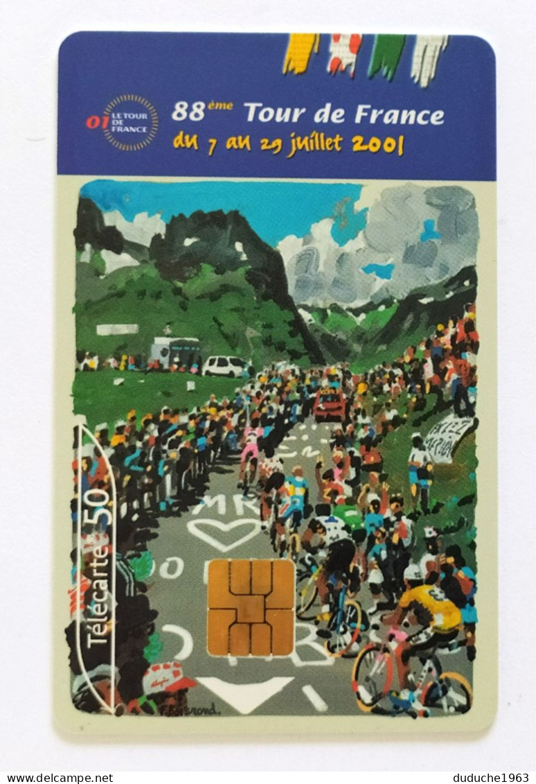 Télécarte France - Cyclisme Tour De France 2001 - Ohne Zuordnung