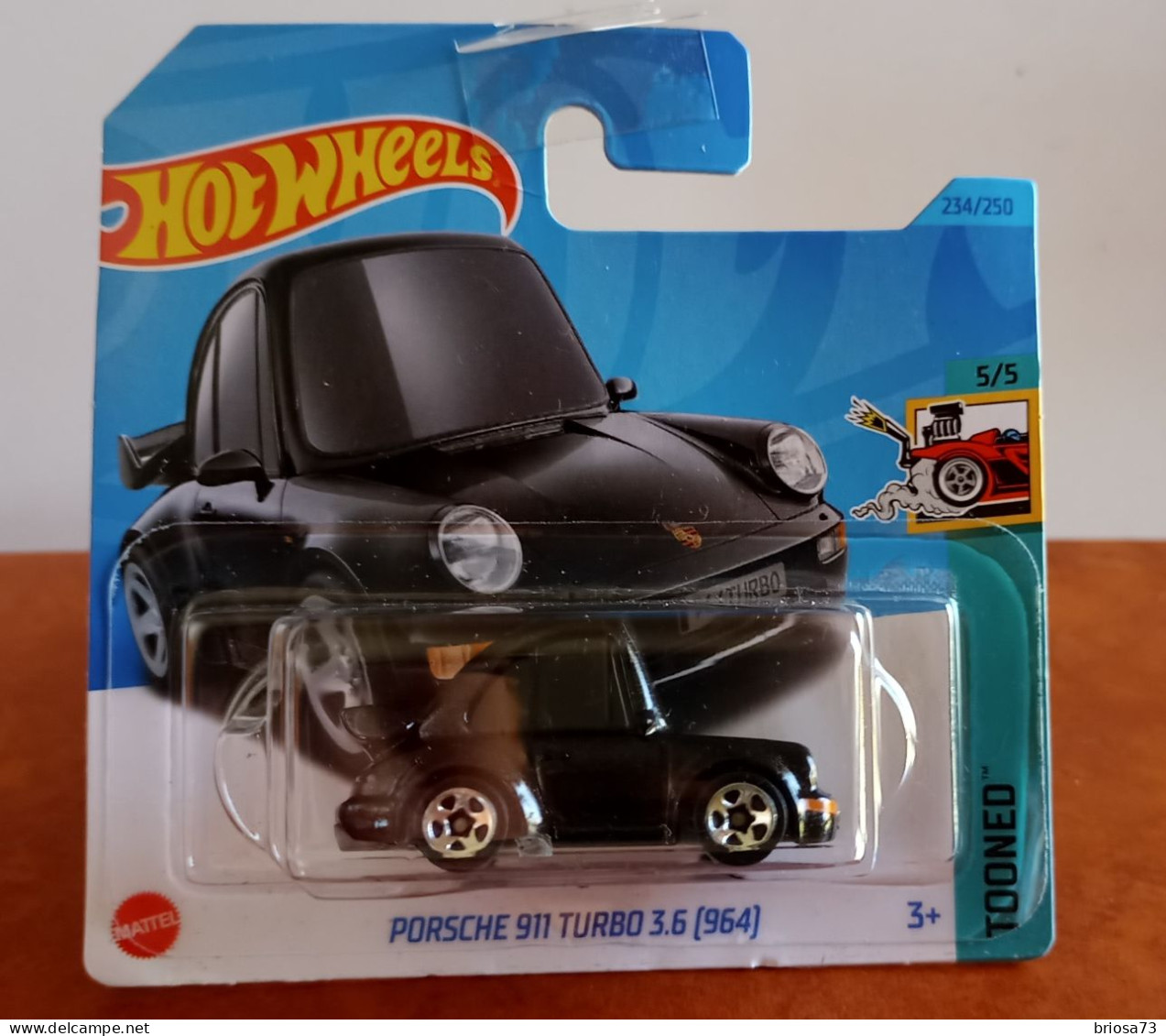 Hot Wheels Porche 911 Turbo 3.6 - HotWheels