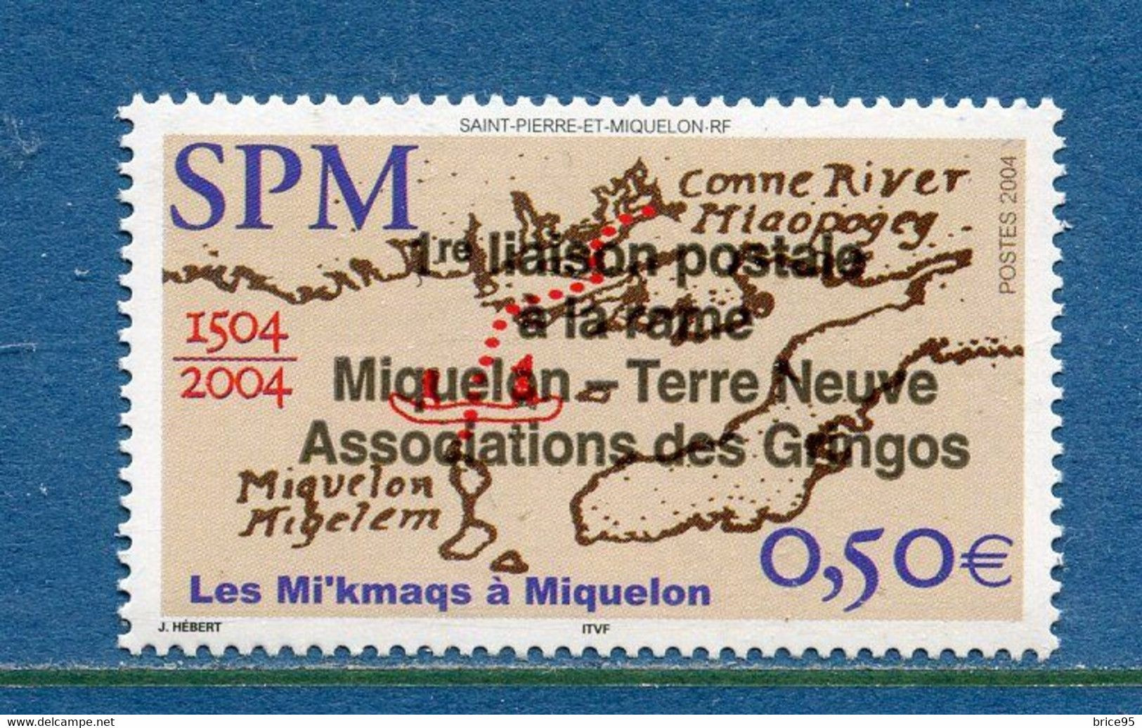 Saint Pierre Et Miquelon - YT N° 819 ** - Neuf Sans Charnière - 2004 - Unused Stamps