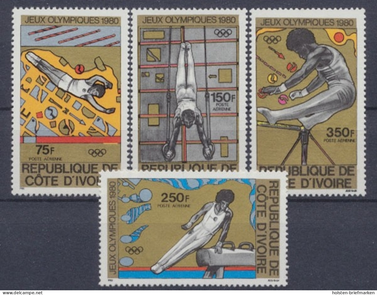 Elfenbeinküste, MiNr. 649-652, Postfrisch - Ivory Coast (1960-...)