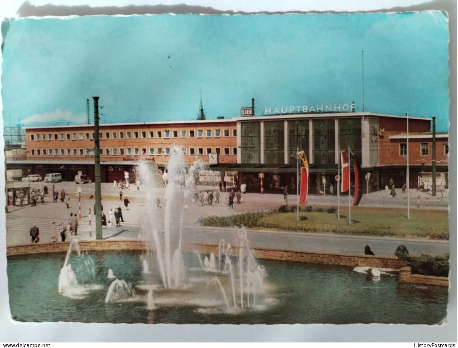 Dortmund, Hauptbahnhof, 1968 - Dortmund