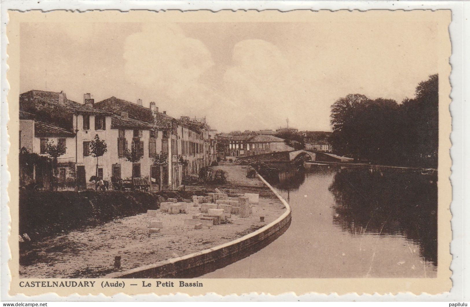 18 DEPT 11 : édit. Breffeil : Castelnaudary Le Petit Bassin - Castelnaudary