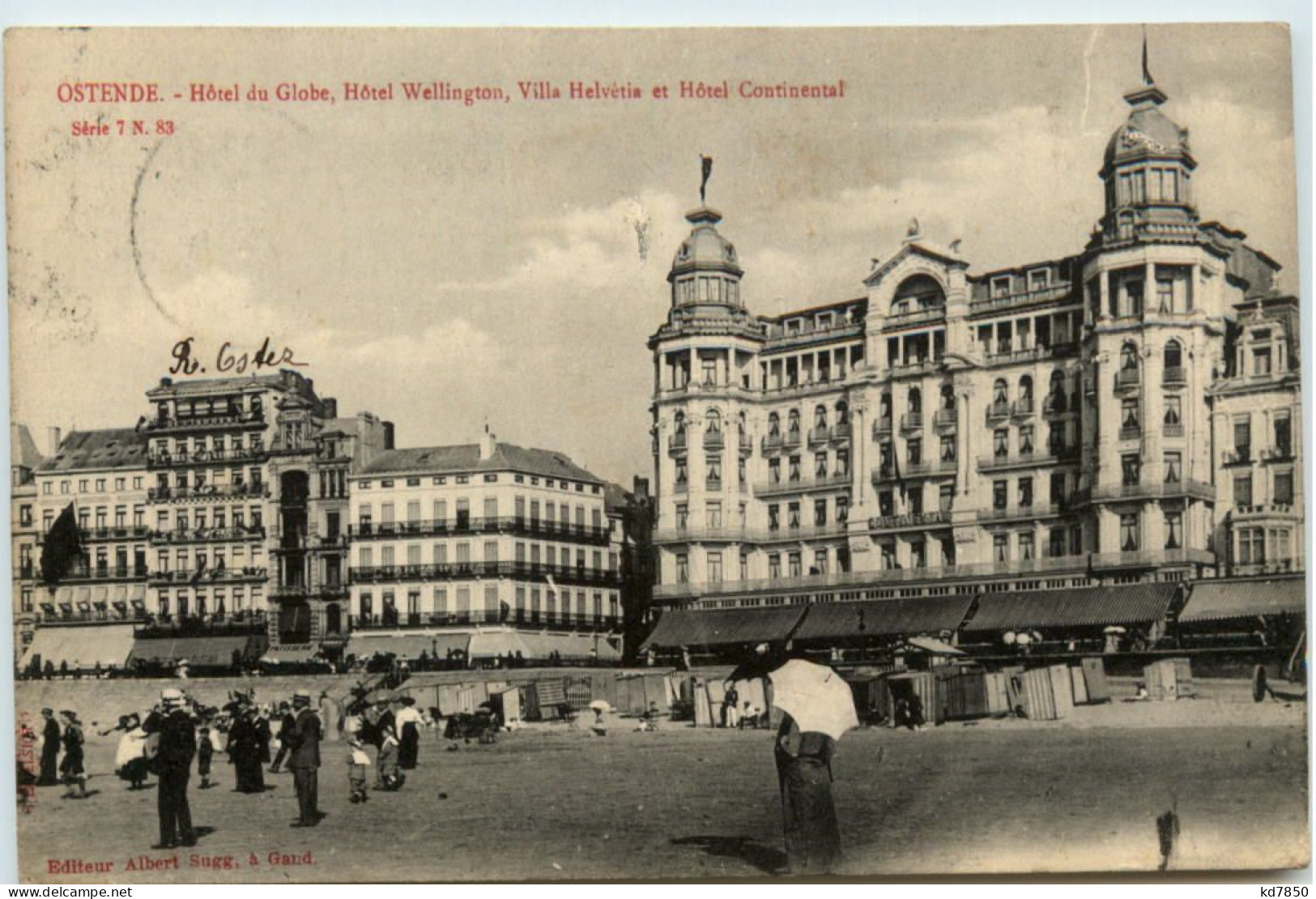 Ostende - Hotel Du Globe - Oostende