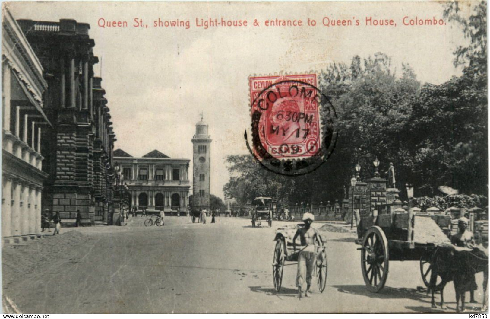 Colombo - Queen Street - Sri Lanka (Ceylon)