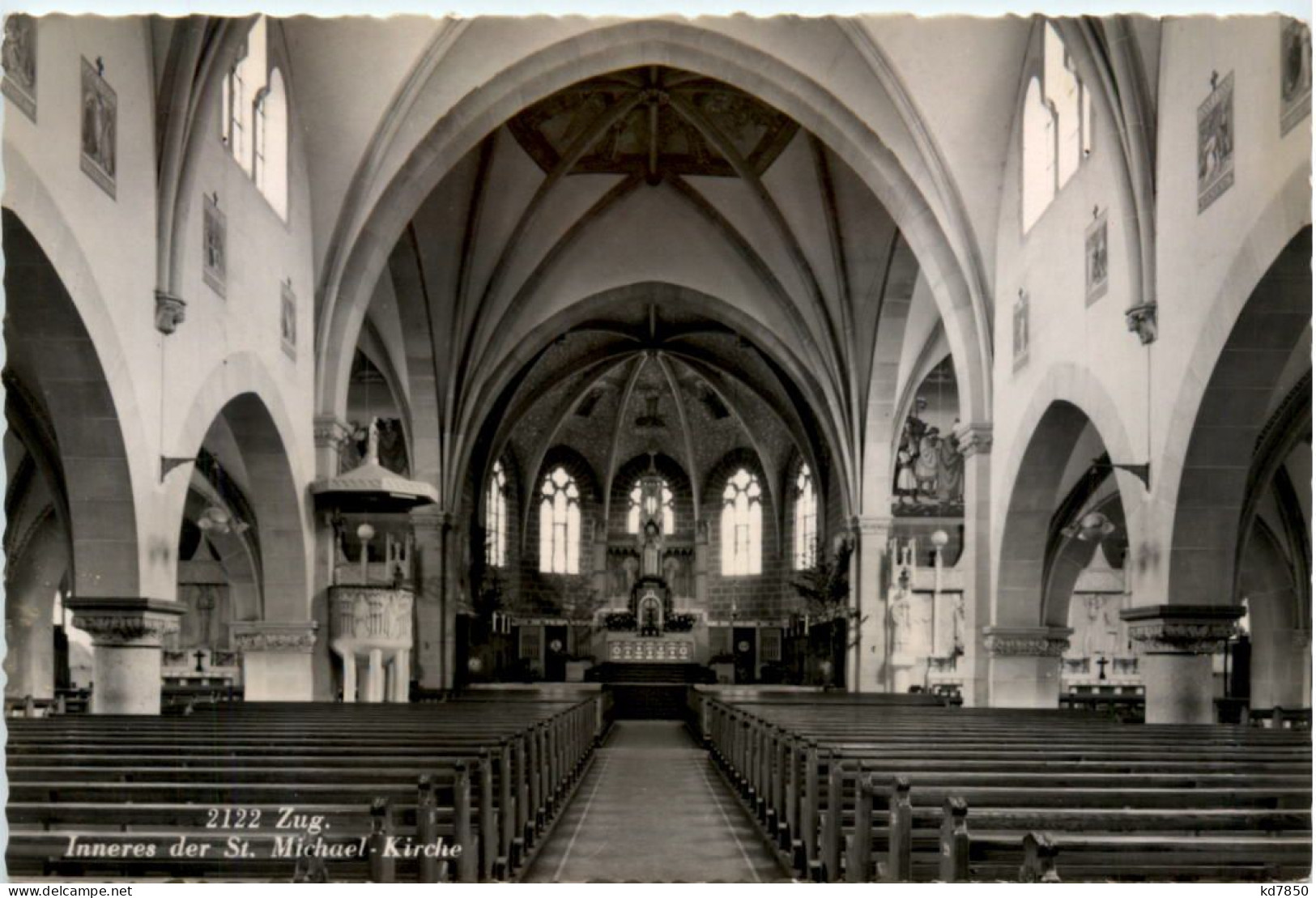 Zug - Inneres Der St. Michael Kirche - Zoug