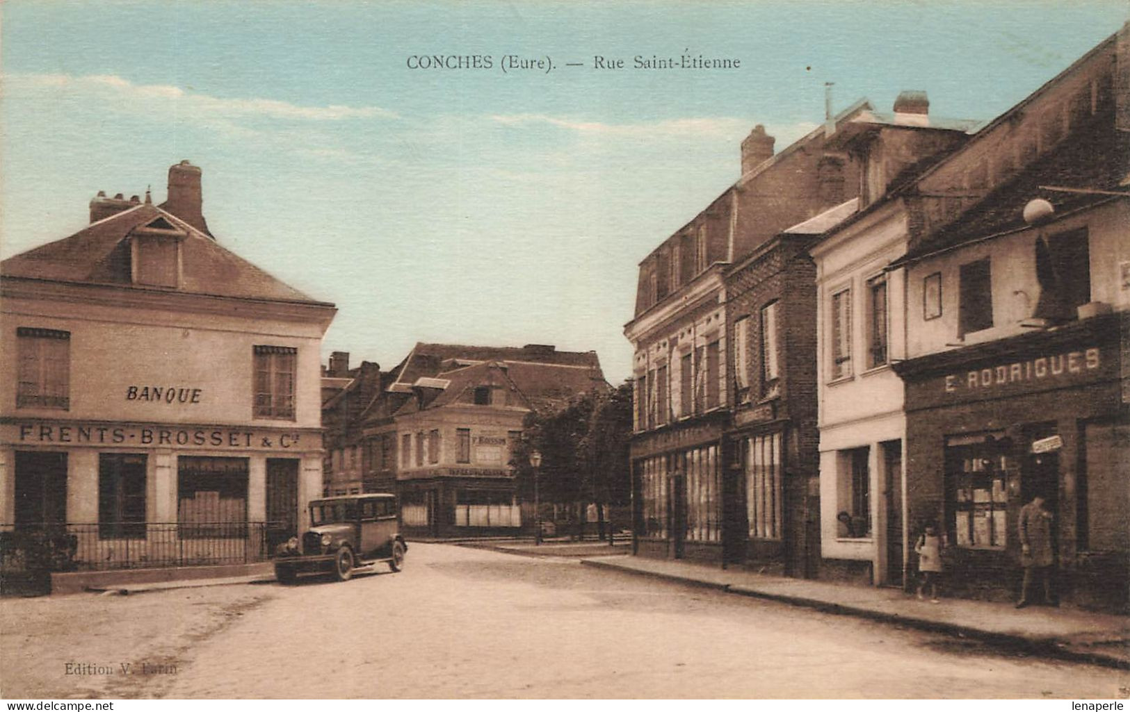 D6352 CONCHES Rue Saint Etienne - Conches-en-Ouche